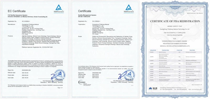 Certificates